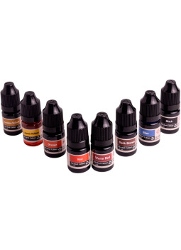 Tintes Concentrados al Alcohol Old Wood Set de 8 Colores 5ml