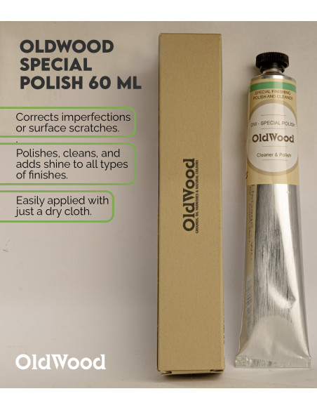 Pulimento Acabados OldWood Special Polish 60 ml | Maderas Barber