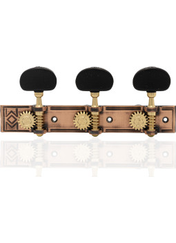 Aparicio Classical Guitar Machine Head Coruña Model Copper/Ebony