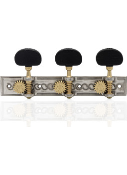 Clavijero Aparicio Guitarra Clásica Modelo Sevilla Plata de Ley/Ébano
