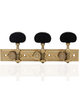 Mécanique Aparicio Guitare Classique Modèle Sevilla Or Mat 24K/Ébène