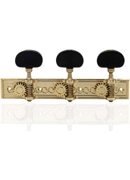 Clavijero Aparicio Guitarra Clásica Modelo Sevilla Oro 24K/Ébano