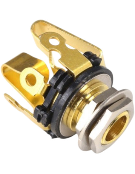 Jack Socket Gold Stereo JSBS professional