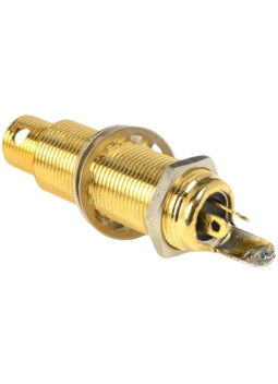 Jack Socket Gold LTIJC-Long Thread Input Jack Combination