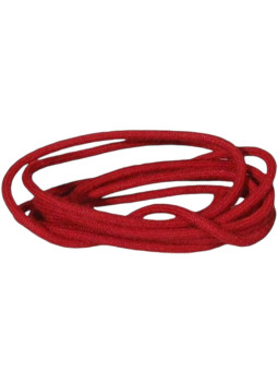 Câble 1 m revêtement textile rouge Boston®