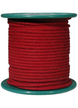 Câble 15 m revêtement textile rouge Boston®