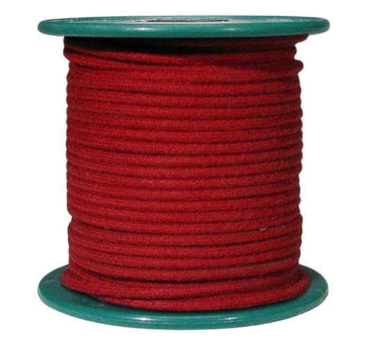 Câble 15 m revêtement textile rouge Boston®