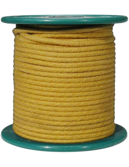 15 m yellow cloth covered wire Boston® | Maderas Barber