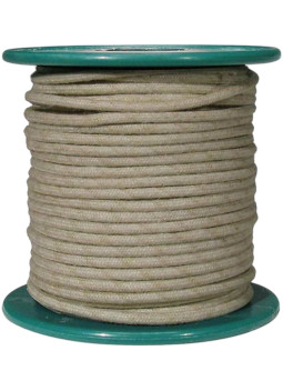 Cable 15 m recubierto en tela blanca Boston®