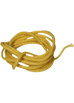 1 m yellow cloth covered wire Boston®  | Maderas Barber