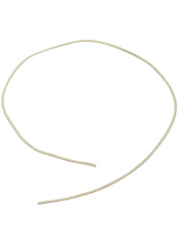 Câble tressé en coton blanc ciré de 1 pied Boston®