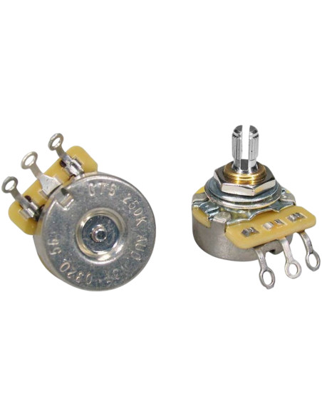 CTS U.S.A. short bushing 250 K audio potentiometer | Maderas Barber