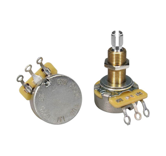 CTS U.S.A. long bushing 250 K audio potentiometer | Maderas Barber