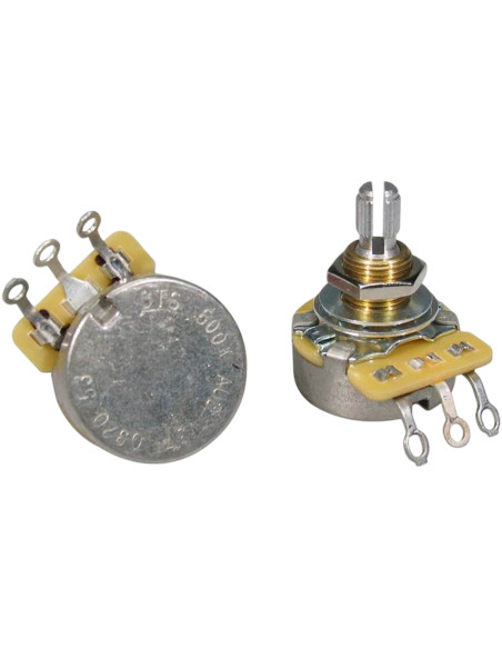 Potentiomètre audio CTS USA 500 K douille standard
