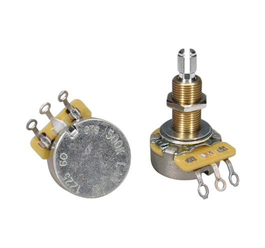 CTS U.S.A. long bushing 500 K linear potentiometer | Maderas Barber