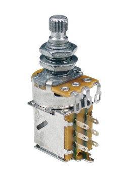 Ultra 250 K linear (tone) push-pull potentiometer | Maderas Barber
