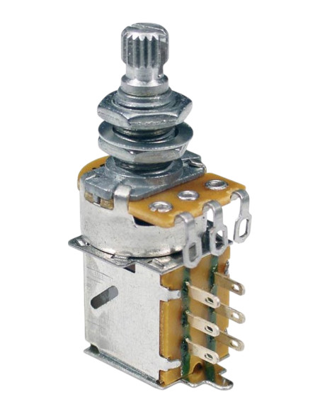 Ultra 250 K linear (tone) push-pull potentiometer | Maderas Barber