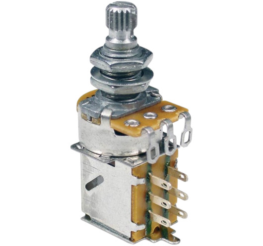 Potentiomètre push-pull ultra 500 K audio