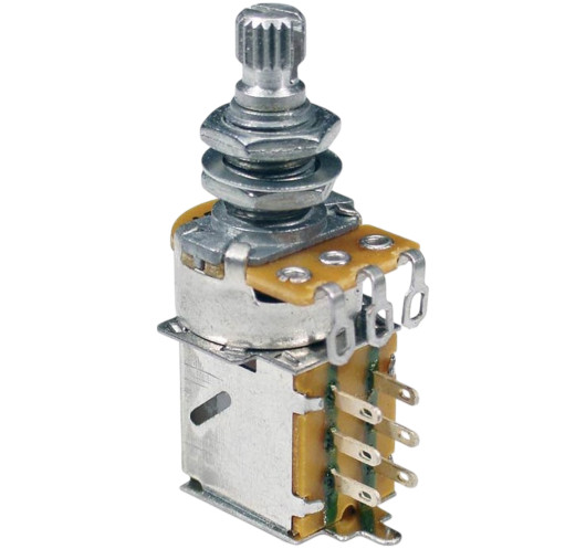Potentiomètre push-pull ultra 500 K audio (volume)