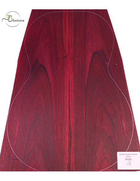 Jeu Bois de Rose Guitare Classique MB Exclusive Nº231 | Maderas Barber