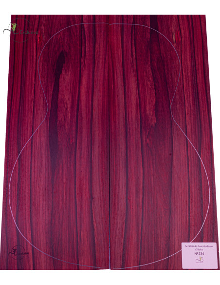 Juego Bois de Rose Guitarra Clásica MB Exclusive Nº234 | Maderas Barber