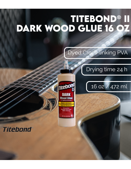 Titebond® II Dark WGlue 16 oz