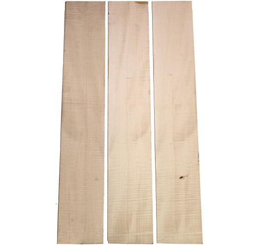 AAA Curly Maple Cello Sides | Maderas Barber
