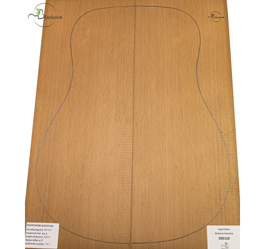Table Cèdre Rouge Nº 000160 Guitare Acoustique MB Exclusive