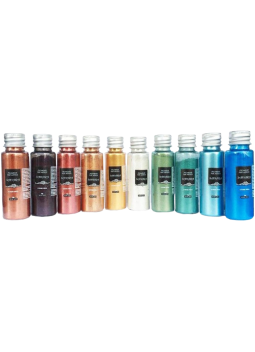 Kit de 10 Pigments Métalliques « Sahara »