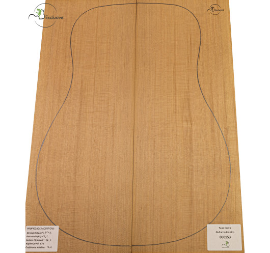 Tapa Cedro Rojo Nº 000153 Guitarra Acústica MB Exclusive | Maderas Barber