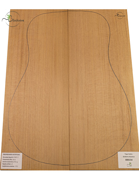 Decke Western Red Cedar Nr. 000154 Akustikgitarre MB Exclusive | Maderas Barber