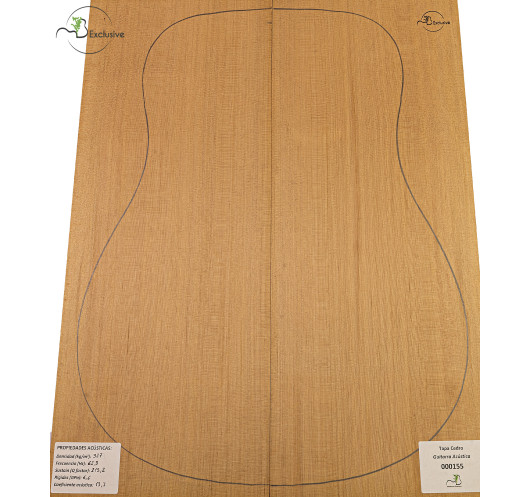 Decke Western Red Cedar Nr. 000155 Akustikgitarre MB Exclusive | Maderas Barber