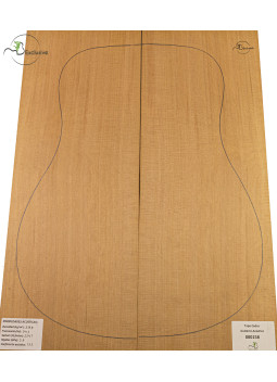 Tavola cedro rosso n. 000158 chitarra acustica MB Exclusive | Maderas Barber