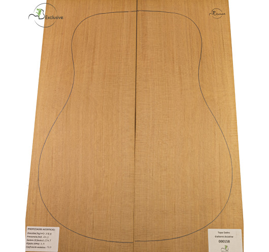 Tapa Cedro Rojo Nº 000158 Guitarra Acústica MB Exclusive | Maderas Barber