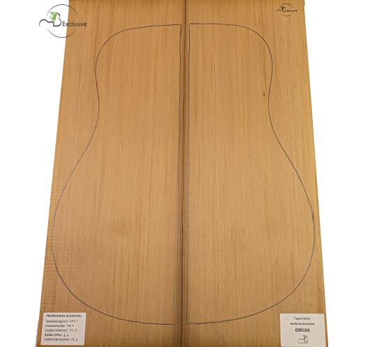 Table Cèdre Rouge Nº 000166 Guitare Acoustique MB Exclusive