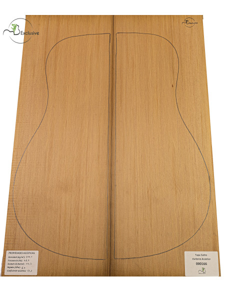 Red Cedar Acoustic Guitar Top MB Exclusive Nº 000166