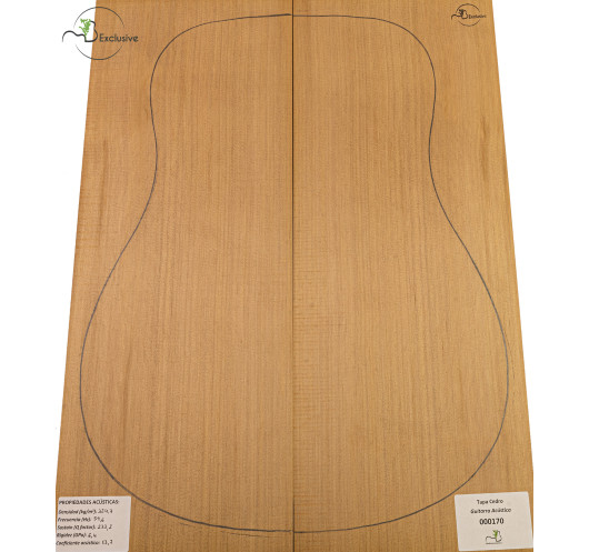 Red Cedar Acoustic Guitar Top MB Exclusive Nº 000170