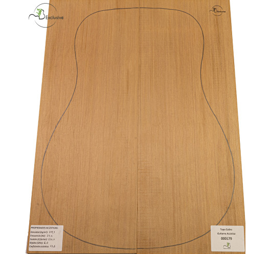 Red Cedar Acoustic Guitar Top MB Exclusive Nº 000179