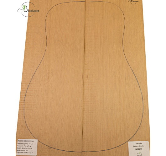 Table Cèdre Rouge Nº 000193 Guitare Acoustique MB Exclusive