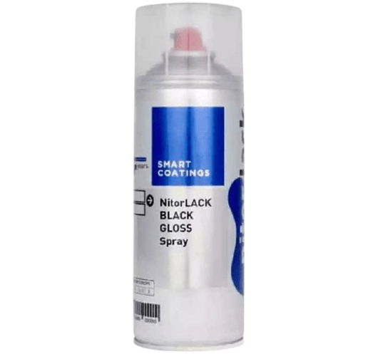 NITORLACK® Black Gloss Spray (400ml) | Maderas Barber