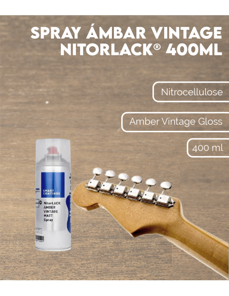 Características Spray Ámbar Vintage NITORLACK®