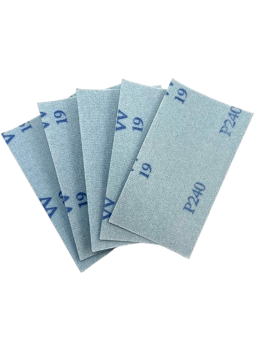Set de 5 Laminas de Lija Flexibles Grano 240 Nitorlack