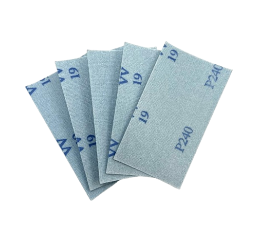 Flex Sandpaper 240 Grit, Set of 5 | Maderas Barber