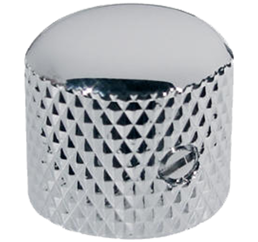 Bouton Boston chrome style dôme | Maderas Barber