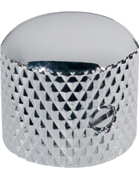 Bouton Boston chrome style dôme | Maderas Barber