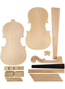 Violin Kit Basic Raw Set | Maderas Barber