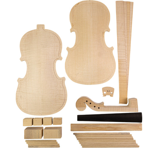 Kit de Violon Basic Raw Set | Maderas Barber