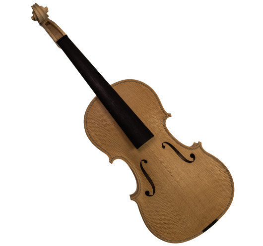 Kit de Violon ¾ Fini avec Touche | Maderas Barber