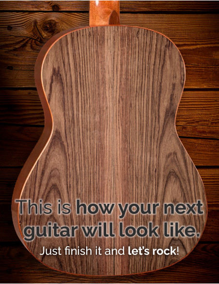 Fondi Cocobolo de Montaña AA chitarra classica | Maderas Barber