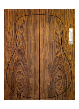 AAA Mountain Cocobolo Acoustic Guitar Backs | Maderas Barber